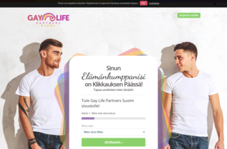 Finnish Gay Life Partners Homepage Image