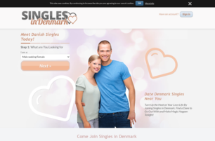 Singles In Denmark Homepage Image